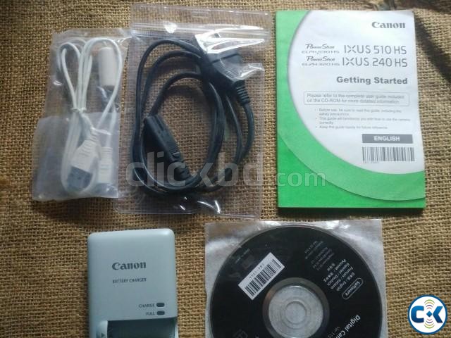 Canon IXUS 510HS Wi-Fi Touchscreen large image 0