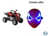 Combo Offer Beach Motorcycle for Kid s LED Mask
