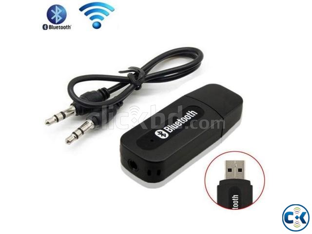 3.5mm USB Wireless Bluetooth Music Audio Stereo Receiver large image 0
