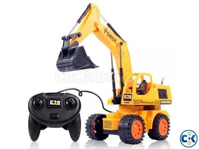 Remote Control Excavator Toy For Kids large image 0