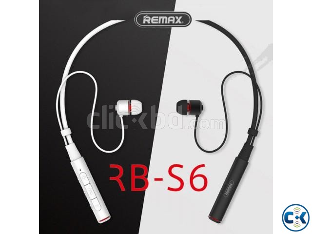 Remax RB-S6 Ear Hook Wireless Bluetooth Sports Earphone large image 0