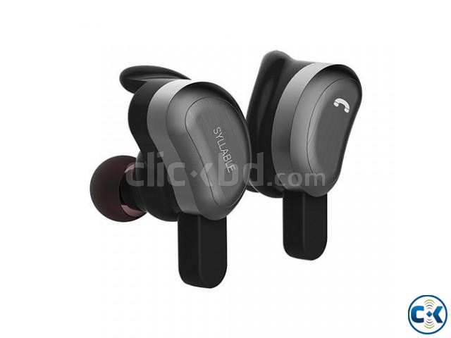 Syllable D9 TWS Mini Bluetooth Earphone with Dock Charging large image 0