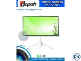 Dopah 70X70 Inch Tripod Projector Screen