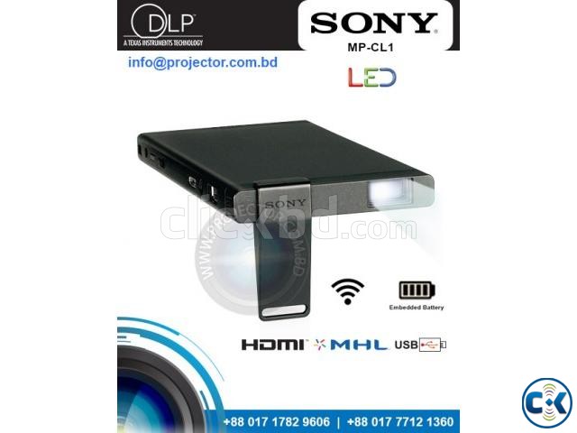 Sony MP-CL1 Pico Laser Mobile Projector large image 0