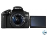 Canon EOS 750D 24MP Intelligent Viewfinder WiFi DSLR Camera