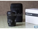 Sigma 50mm F 1.4 Art Lens for Canon