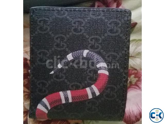 Gucci King snake wallet double bidfold with cardholders large image 0