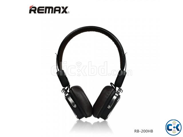REMAX RB-200HB Stereo Bluetooth Headset large image 0