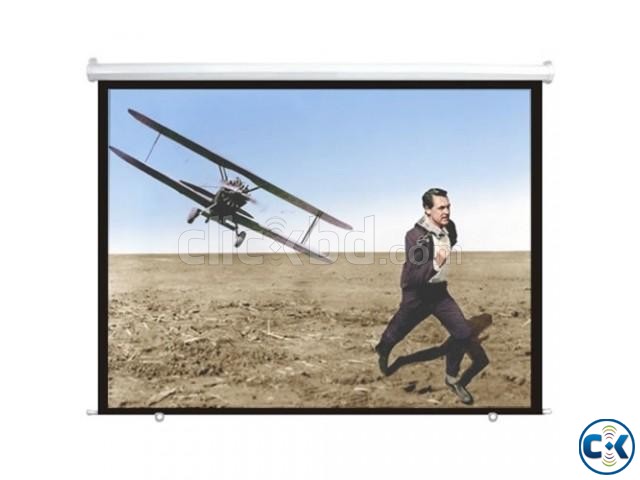 Wall and Ceiling Projection Screen 84 X 84 Inches large image 0