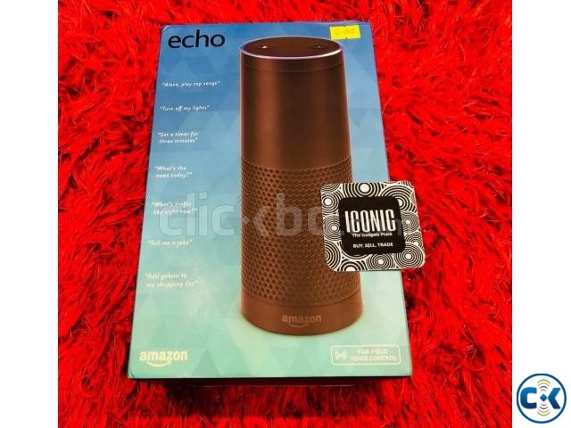 Amazon ECHO black intact boxed up for sell  large image 0