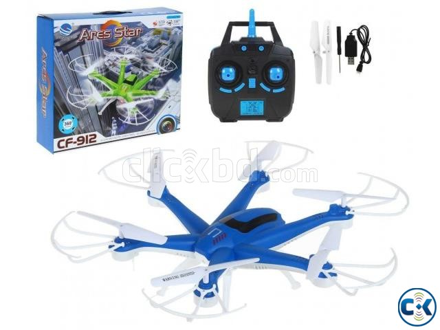 RC 2.4G six-axis gyro quadcopter 4 channel Camera 6 motor large image 0