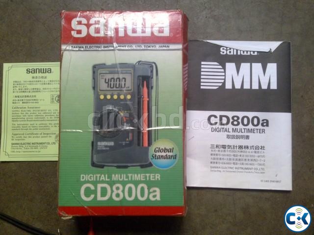 মালটিমিটার CD800A sanwa multimeter large image 0
