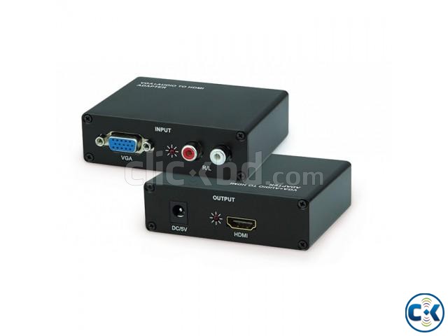 VGA To HDMI HD Video Converter Box large image 0