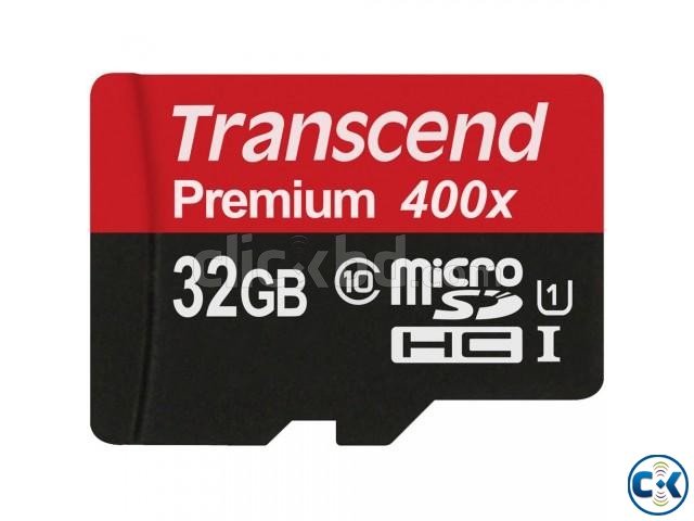 Transcend 32GB Memory Card Class 10 large image 0