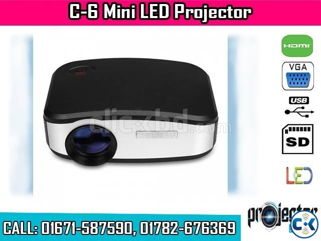 Cheerlux C6 Mini LED TV Projector large image 0