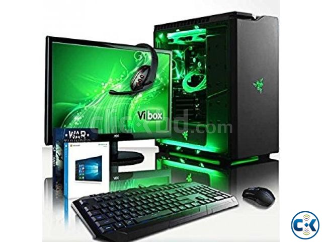 Student offer Dual core pc with 17 Led large image 0