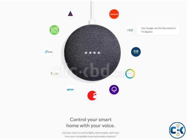 STI-Google Home Mini Speaker Charcoal large image 0