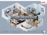 3D Home Interior Modeling Studio Dhaka Bangladesh