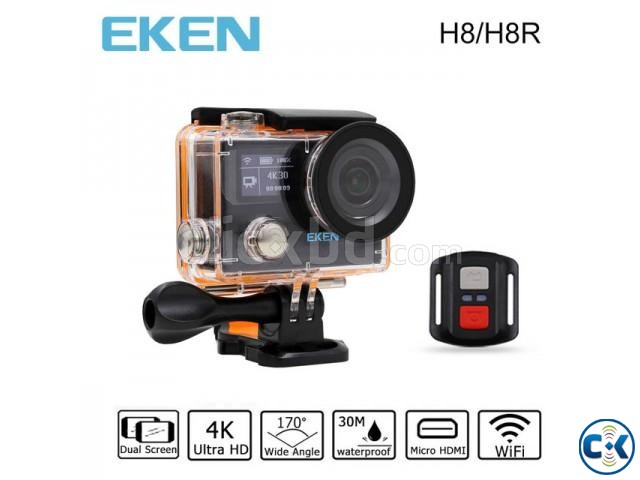 Eken H8R 4K 16MP LCD Screen Remote Control Action Camera large image 0