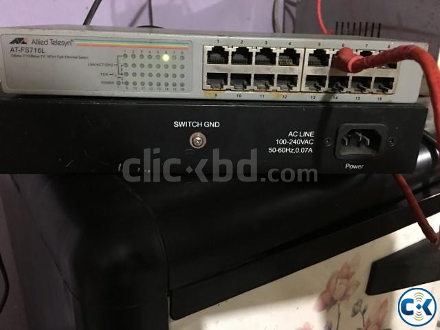 Allied 16 port switch large image 0