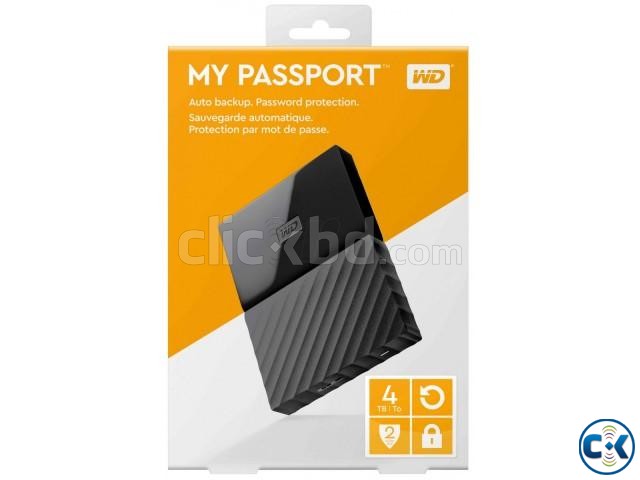 WD - My Passport 4TB External USB 3.0 Portable Hard Drive - large image 0