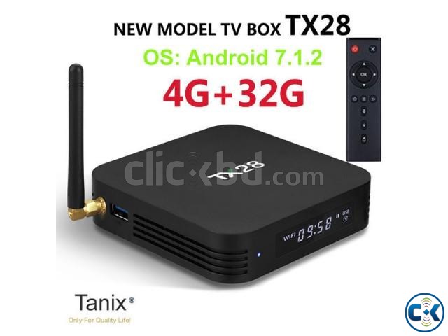 Tanix TX28 Android 7.1 4GB RAM 32GB ROM 2.4 5G WiFi large image 0