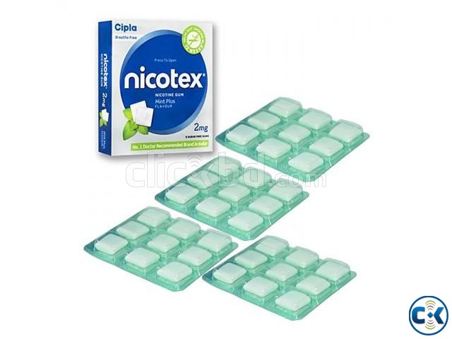 Nicotex Nicotine Quit Smooking Gum-2mg 4 packet 36pcs  large image 0