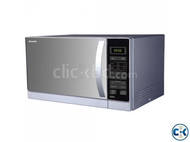 Sharp R-84AO Microwave Oven 25L - Silver large image 0