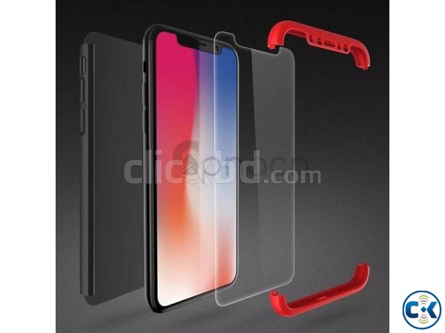 360 Degree Protection Case For iPhone X Case large image 0