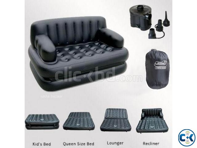 5 in 1 Air Bed Sofa price in bangladesh large image 0