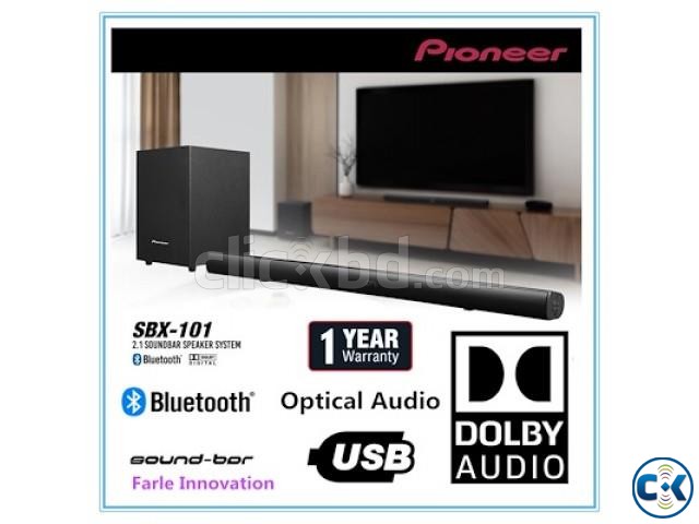 Pioneer SBX-101 Wireless Subwoofer Audio Soundbar Speaker large image 0
