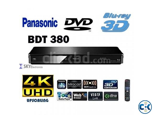 Panasonic 4K 3D Blu-ray DVD Player DMP-BDT380 large image 0