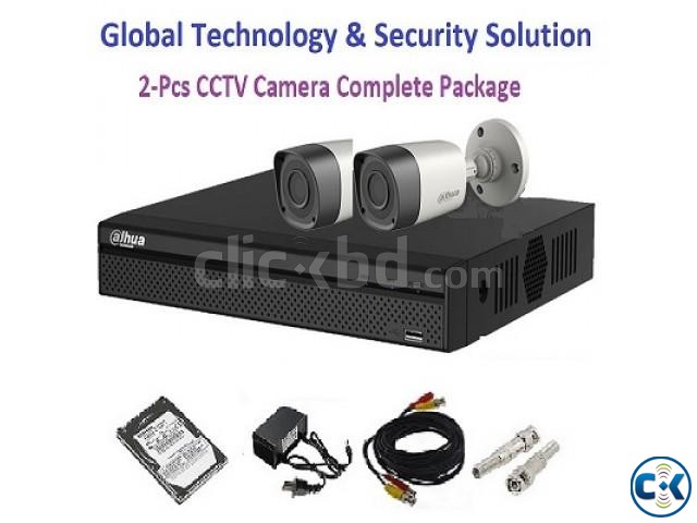 2-Pcs HD CCTV Camera Full Package large image 0