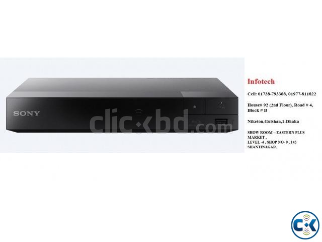 SONY BLU-RAY DVD PLAYER BDP-S1500 BD large image 0