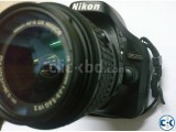 Nikon D5200 with 18-55mm VRII Kit Lens