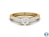 Diamond With Gold Ring 40 OFF