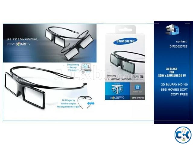 SAMSUNG 3D GLASS FOR SONY 3D TV large image 0