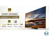 Sony Bravia 65 X9300D UHD 4K 3D Wi-Fi Smart LED TV