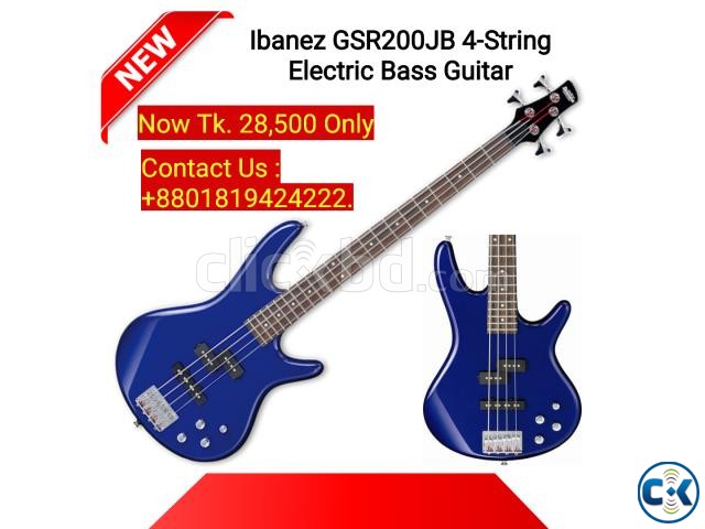 Ibanez GSR200JB 4-String Electric Bass Guitar. large image 0