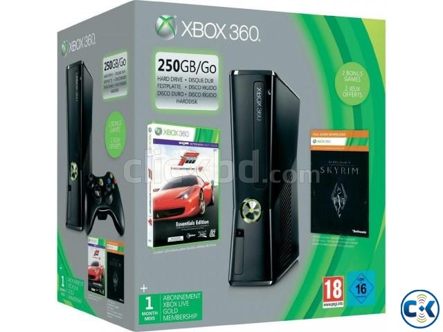 Xbox-360E 250GB full fresh with warranty large image 0