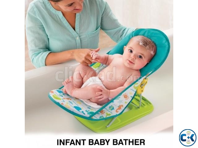 Baby Bather Fold Rock Chair Adjustable Head Support large image 0
