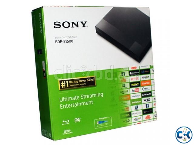 SONY Blu-ray DVD PLAYER S1500 large image 0