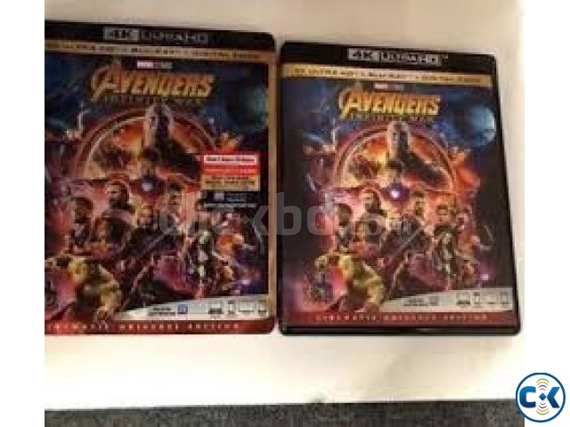 Avengers Infinity War 4K UHD New 4K TV large image 0