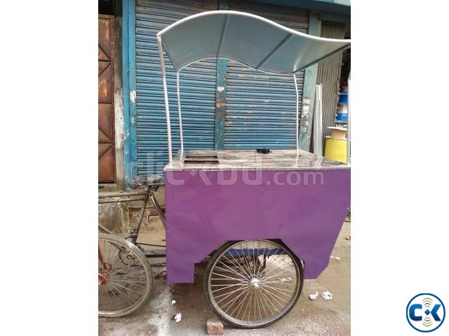 Food Cart Car for Sale Built in Ice Box - 1 Week Used  large image 0