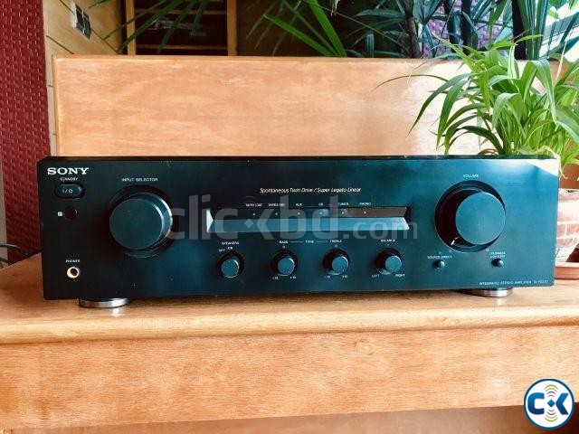 SONY STEREO AMPLIFIER FRESH. large image 0