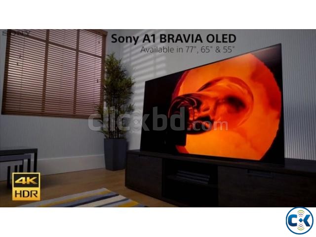 Sony Bravia A1 65 4K OLED HDR Smart Android Television large image 0