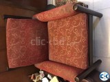 Single cozy fabric chair