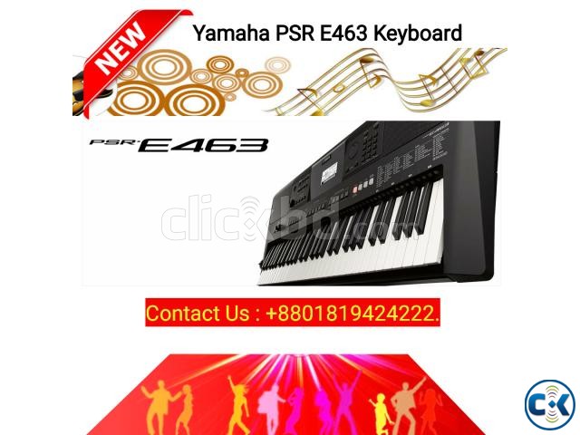 Yamaha Keyboard PSR E463 61-Key . large image 0