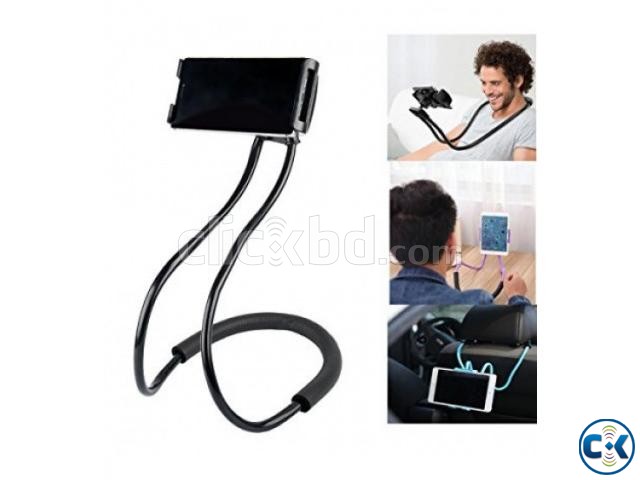 Neck Cell Phone Holder 360 Degree Mobile Stand large image 0