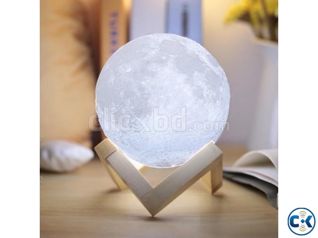 15cm 3d Moon Lamp large image 0